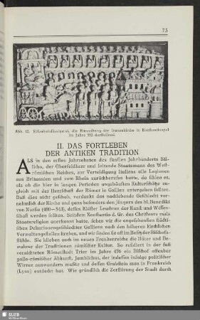 II. Das Fortleben der antiken Tradition