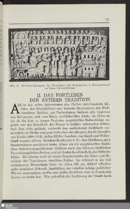 II. Das Fortleben der antiken Tradition