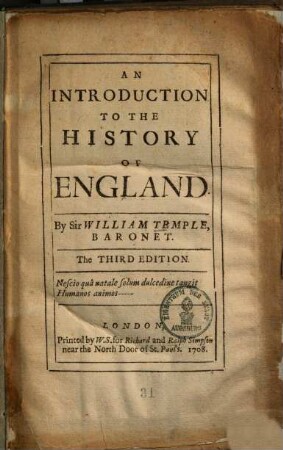 An introduction to the history of England
