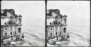 Neapel. Posillipo. Palazzo Donn'Anna (Südseite)