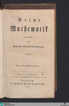 Reine Mathematik