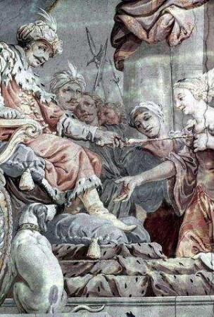 Die Königin von Saba vor Salomon