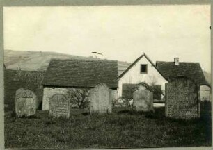 alter jüdischer Friedhof mit 5 Grabsteinen, 18. Jh.