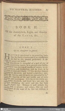 Book II. Of the Atmosphere, Light, and Gravity of the Earth, &c.