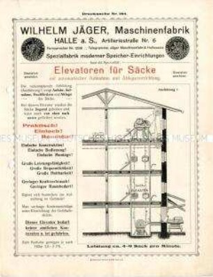 Elevatoren für Säcke