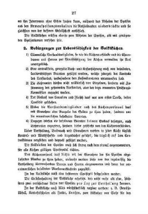 2. Bedingungen zur Lebensfähigkeit der Volksküchen