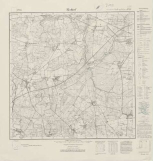 2722 (alte Nr.: 1294) Elsdorf, Meßtischblatt (4cm - Karte)