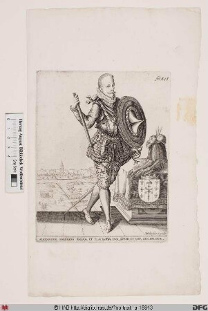 Bildnis Alessandro (Farnese), 3. Herzog von Parma und Piacenza (reg. 1586-92)