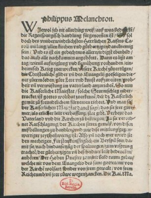 Philippus Melanchthon.