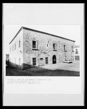 Casa de los Ribera
