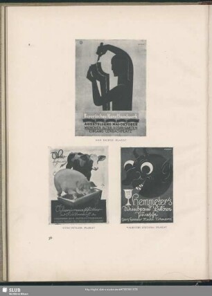 Bayerisches Kunsthandwerk - Plakat
