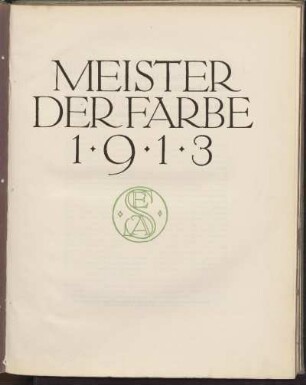 11.1913: [Heft 11, 1913]