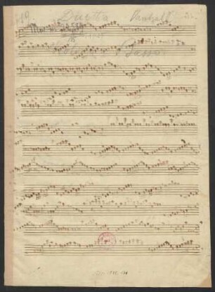 Duets; vl, b; C-Dur; W 7b. C1