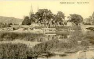 Mouzon, mit Blick über die Maas