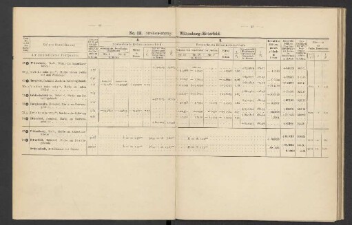 No. IX. Nivellementszug: Wittenberg-Bitterfeld.