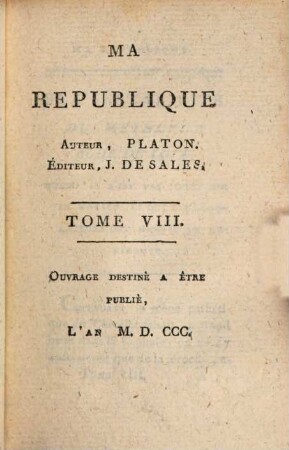 Ma Republique, 8