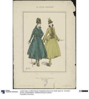 Le Style Parisien: Elegante Kostüme von Worth