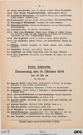 Donnerstag, den 18. Oktober 1934 (Nr. 519-812)