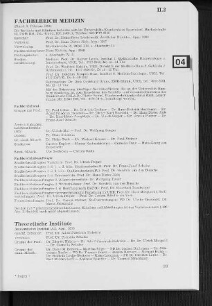 Fachbereich Medizin