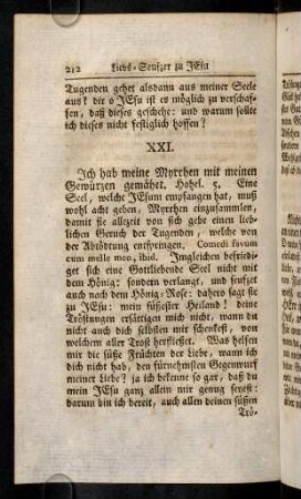 212-221, XXI. bis XXVI.
