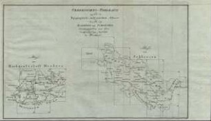 Uebersichts-Tableaux der Topographisch-militairischen Atlasse von Maehren und Schlesien / herausgegeben vom Geographischen Institute zu Weimar. Weimar, [ca. 1810]