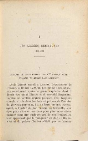Le Maréchal Davout, son caractère et son génie : La Duchesse et le Duc de Newcastle