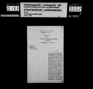 Schuldenwesen der Teilgemeinde Röthardt, Gesamtgemeinde Wasseralfingen