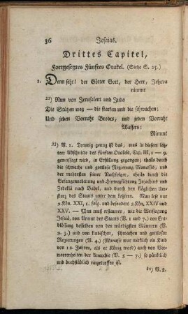 Drittes Capitel, Fortgesetztes Fünftes Orakel - Siebentes Orakel