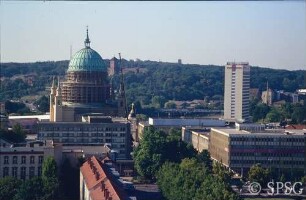 Potsdam, Blick über die Stadt.