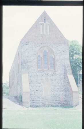 Prenzlau, Franziskanerkloster,Prenzlau, Dreifaltigkeitskirche / ehem. Franziskaner-Klosterkirche : Westseite