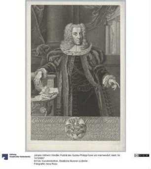 Porträt des Gustav Philipp Fürer von Haimendorf