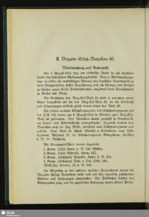 II. Brigade-Ersatz-Bataillon 46