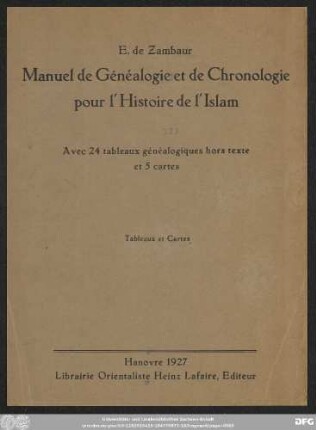 Tab.: Tableaux et Cartes