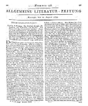Abhandlungen. Bd. 1, St. 2-3. Hrsg. v. der Ökonomischen Gesellschaft in Basel. Basel: Schweighauser 1796