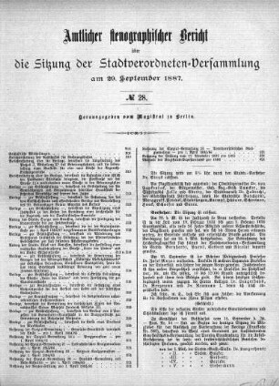 No. 28, 29. September 1887