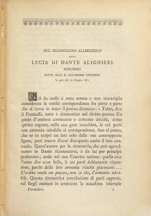 Studi su Dante