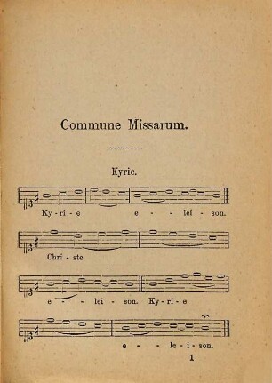 Cantate Domino!