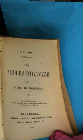 La baladine, 2,2. Les amours d'Olivier
