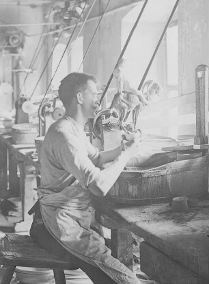 Schleifer : Technikgeschichte | Technologie | Porzellanfabrikation