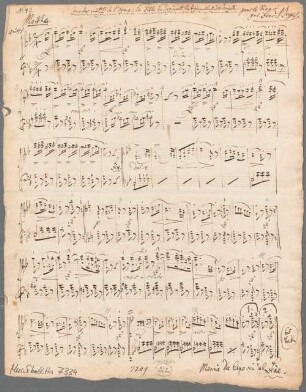 Marsch, F-Dur, Klavier. - BSB Mus.Schott.Ha 7334