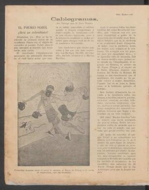 El Premio Nobel : ¿Será un colombiano?