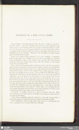 Glossary of a few local terms