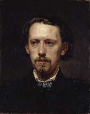 Porträt des Malers Heinrich Heger