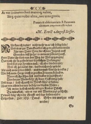 Nun kan ich leyder! nicht mehr was ich billig solte/ [...]