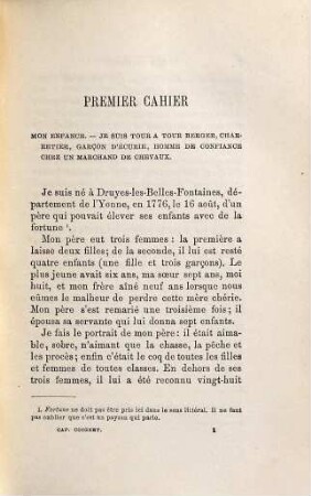 Les Cahiers du capitaine Coignet  publiés d'après le manuscrit original par Lorédan Larchey
