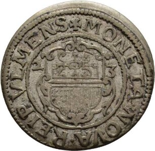 Münze, 1/2 Batzen, 2 Kreuzer, 1623