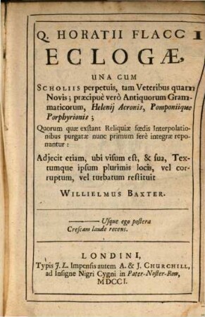 Eclogae