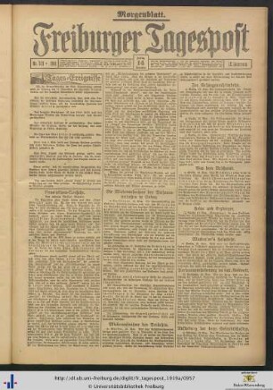 14.11.1919 (Morgenblatt)