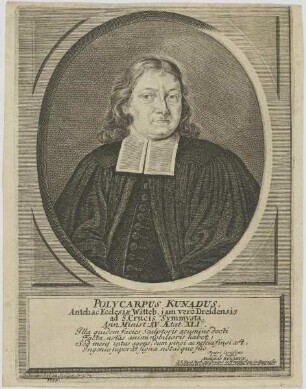 Bildnis des Polycarpus Kunadus