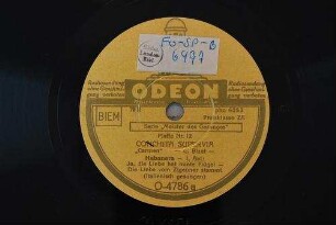 "Carmen" : Habanera, 1. Akt: Ja, die Liebe hat bunte Flügel; Die Liebe vom Zigeuner stammt / G. Bizet